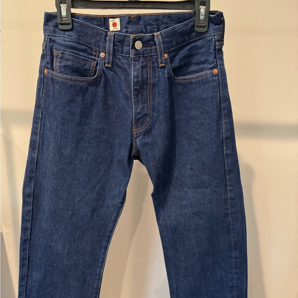 Levi's Men's Dark Blue Straight Jeans